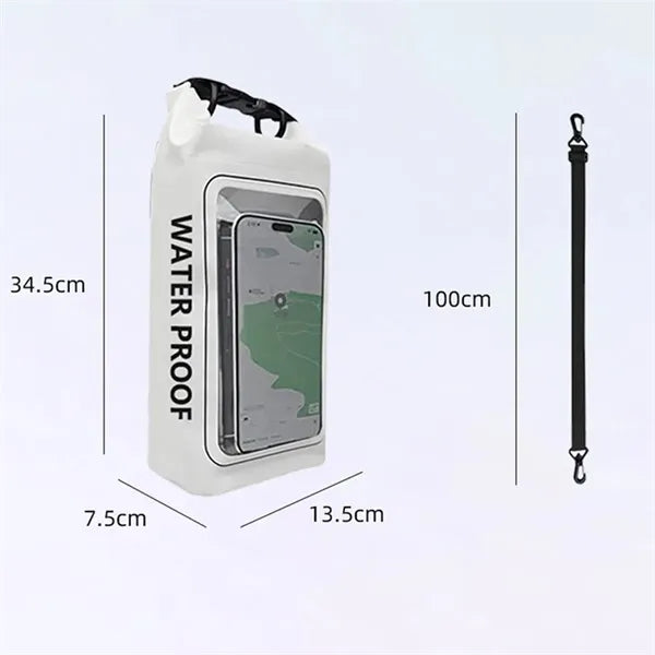 Waterproof Dry Bag 2L with Shoulder Strap