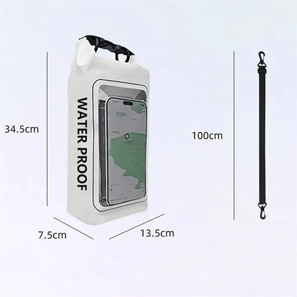 Waterproof Dry Bag 2L with Shoulder Strap