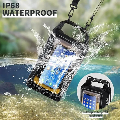 Waterproof Dry Bag 2L with Shoulder Strap