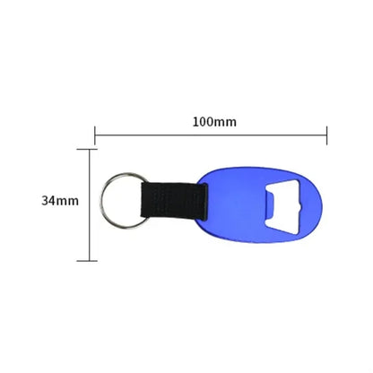 Aluminum Bottle Opener Keychain