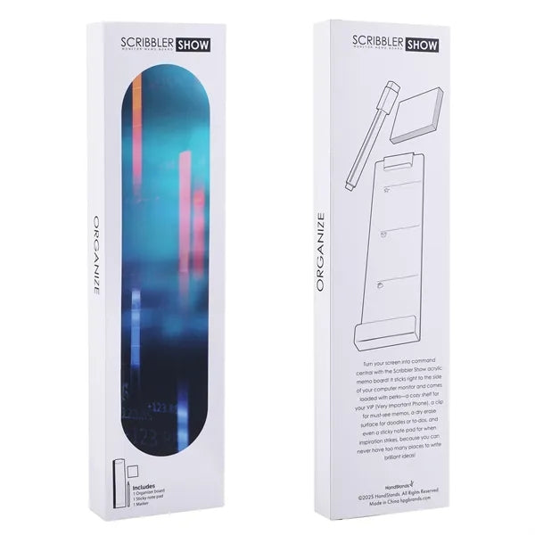 Scribbler Show Acrylic Monitor Board