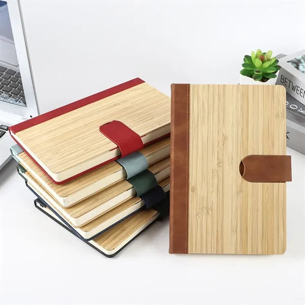Eco-Friendly Bamboo Cover Notebooks