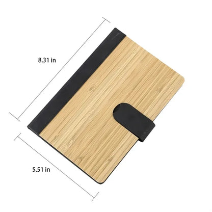 Eco-Friendly Bamboo Cover Notebooks