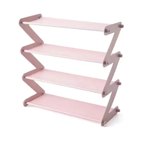 Removable Foldable Multi Shelf Holder Z Shaped Shoes Rack