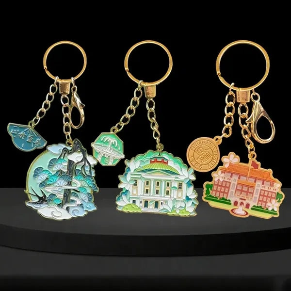 Custom Colorful Metal Keychain
