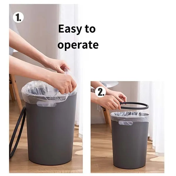 Stylish Trash Bin With Bag Holder For Hotel And Restaurant