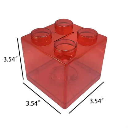 Building Block Shaped Piggy Bank For Savings And Gifts