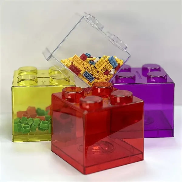 Building Block Shaped Piggy Bank For Savings And Gifts
