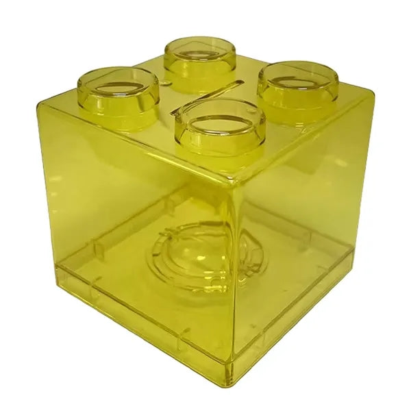 Building Block Shaped Piggy Bank For Savings And Gifts