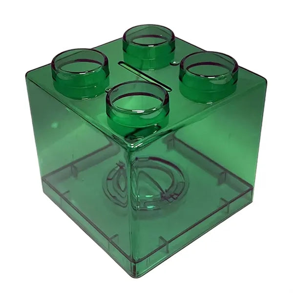 Building Block Shaped Piggy Bank For Savings And Gifts