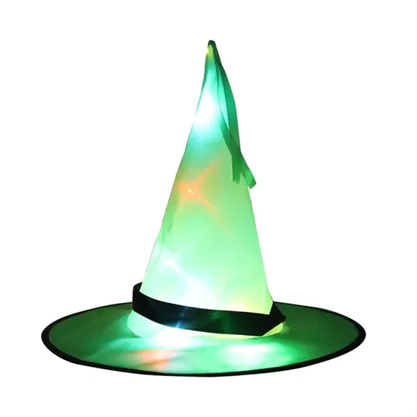 Halloween String Lights Lighted Hanging Witch Hats