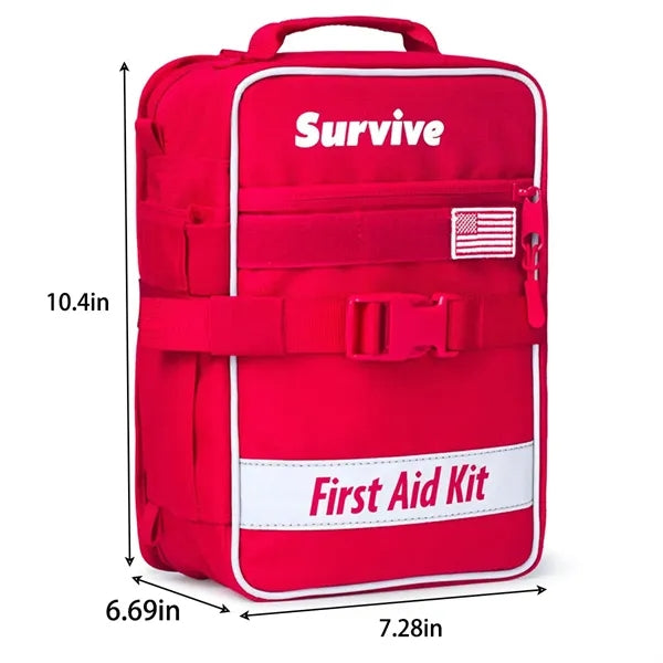 Emergency Large First Aid Medical Bag For Car Travel Home