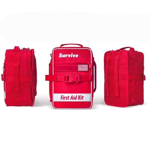 Emergency Large First Aid Medical Bag For Car Travel Home