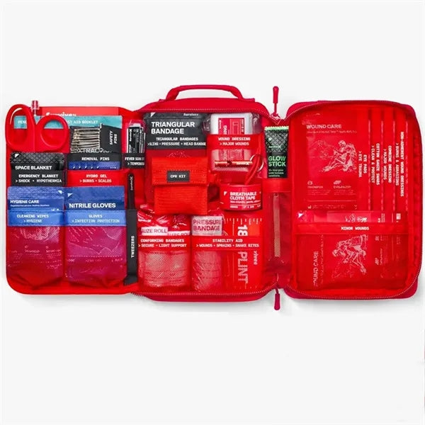 Emergency Large First Aid Medical Bag For Car Travel Home