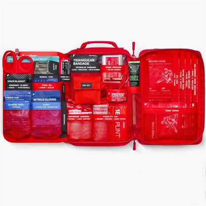 Emergency Large First Aid Medical Bag For Car Travel Home