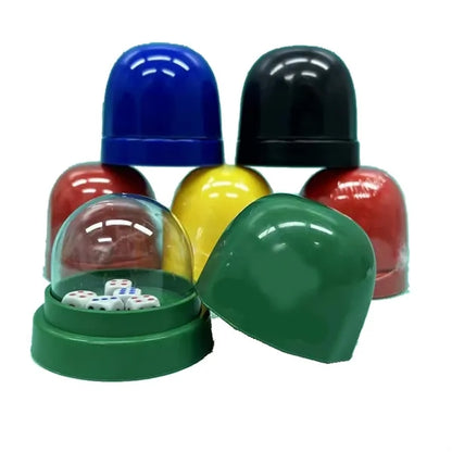 Anti Cheat Dice Cup With double Lid And Customizable Logo