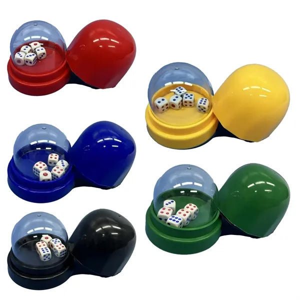 Anti Cheat Dice Cup With double Lid And Customizable Logo