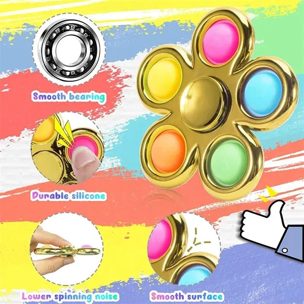 Push Fidget Spinners