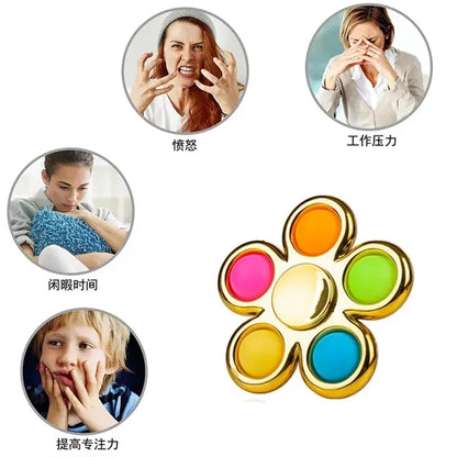 Push Fidget Spinners