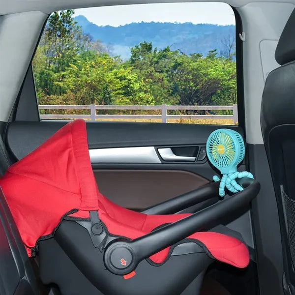 Mini Handheld Stroller Fan