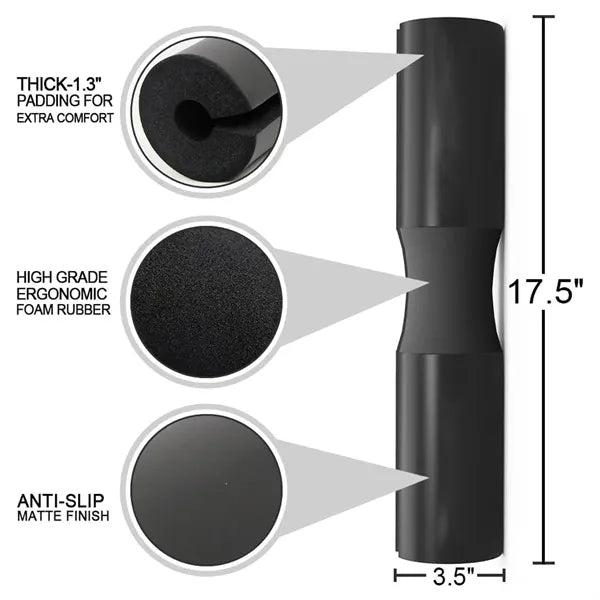 Squat Pad for Barbell Smith Machine Neck Support Attachment