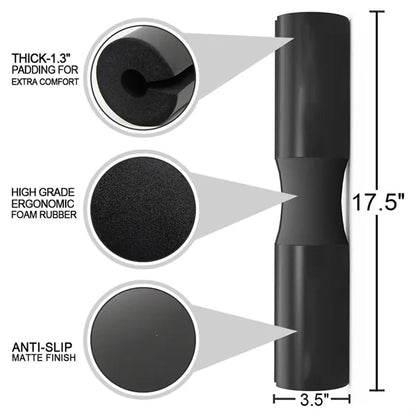 Squat Pad for Barbell Smith Machine Neck Support Attachment