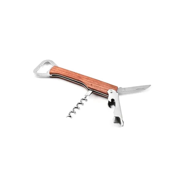 Premium Stainless Steel Wood Handle Corkscrew Sets