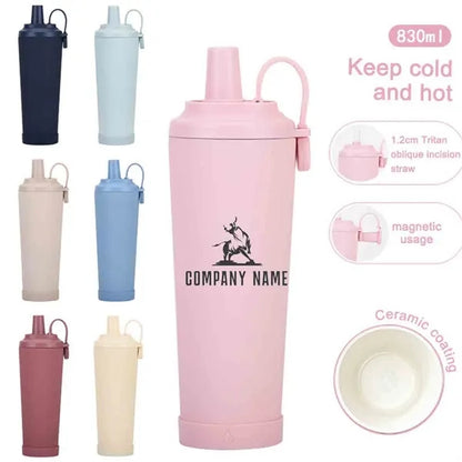 28OZ Thermos Cup With Magnetic Handle