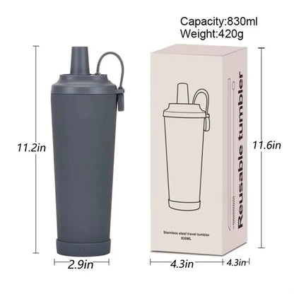 28OZ Thermos Cup With Magnetic Handle