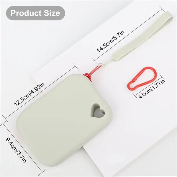 Portable Multi-Functional Compact Silicone Pet Treat Pouch