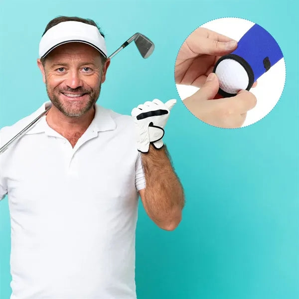 Versatile Durable Golf Ball Carry Pouch with Carabiner