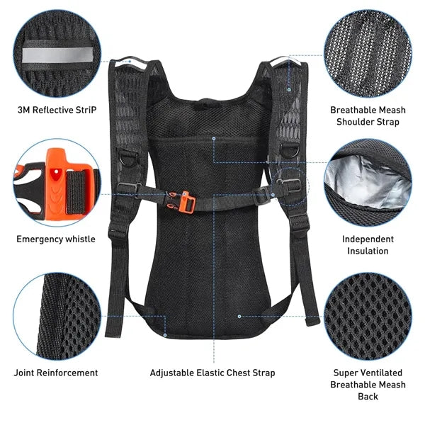 Rave Hydration Backpack with Bladder Music Essentials