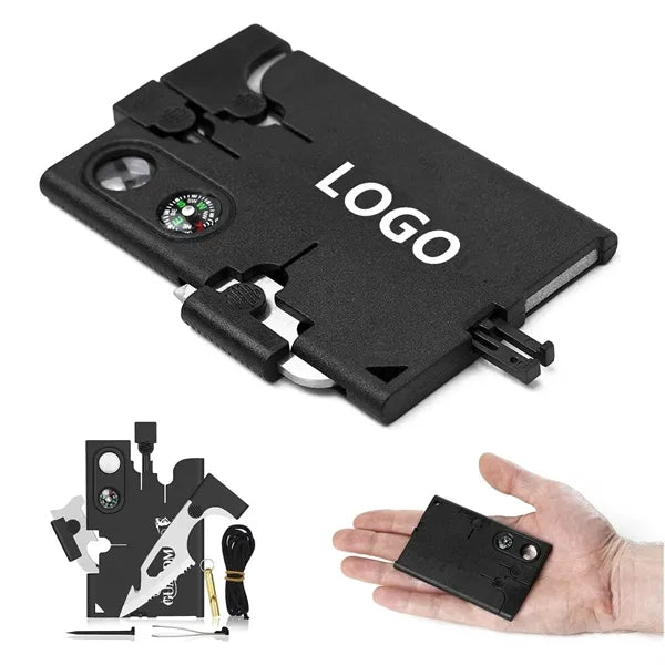 Upgraded 12-in-1 Survival Credit Card Multitool