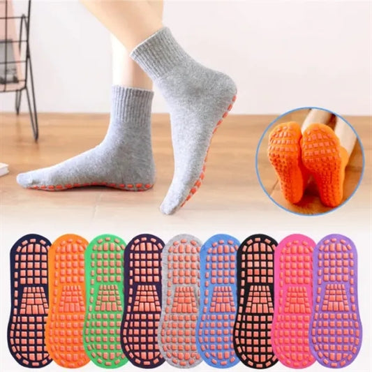 Anti-slip Trampoline Yoga Socks for Adult