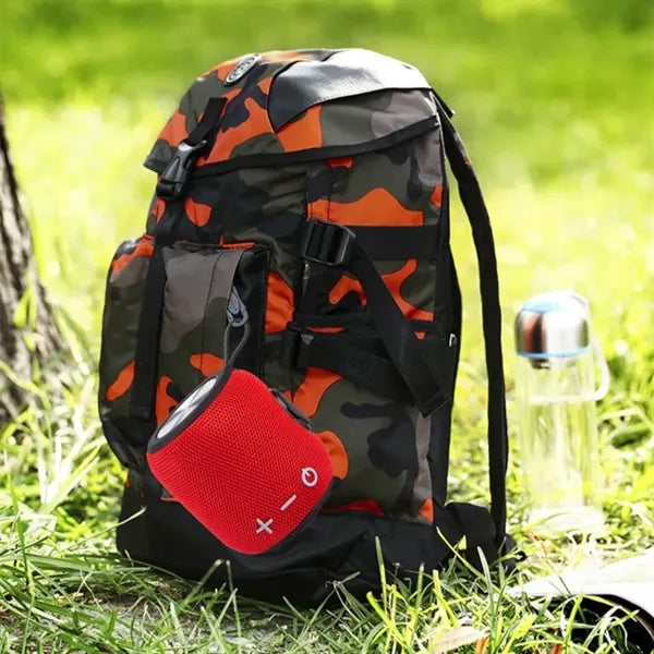 Waterproof Bluetooth Mini Speaker With Hook