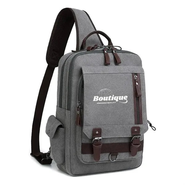 Large Capacity Shoulder Sling Backpack Crossbody