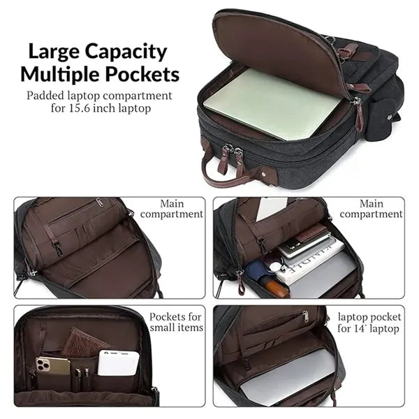 Large Capacity Shoulder Sling Backpack Crossbody