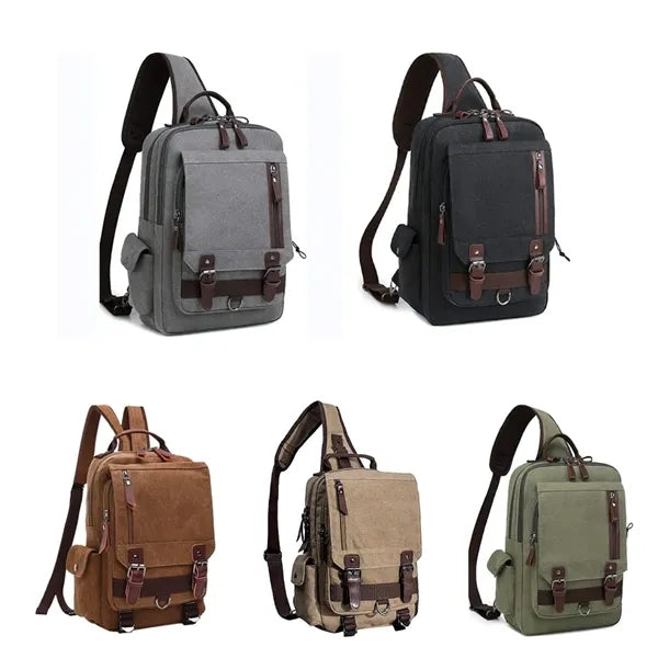Large Capacity Shoulder Sling Backpack Crossbody