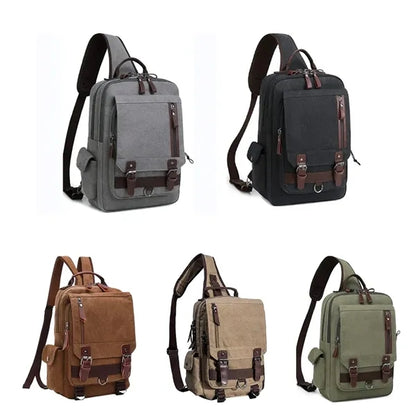 Large Capacity Shoulder Sling Backpack Crossbody