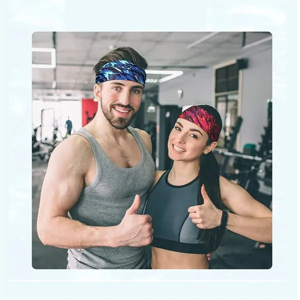 Fitness Running Sweat-Absorbing Head Scarf Headband