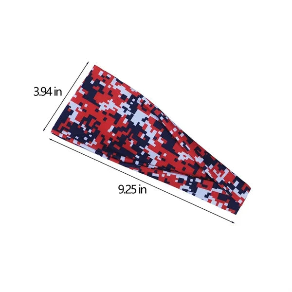 Fitness Running Sweat-Absorbing Head Scarf Headband
