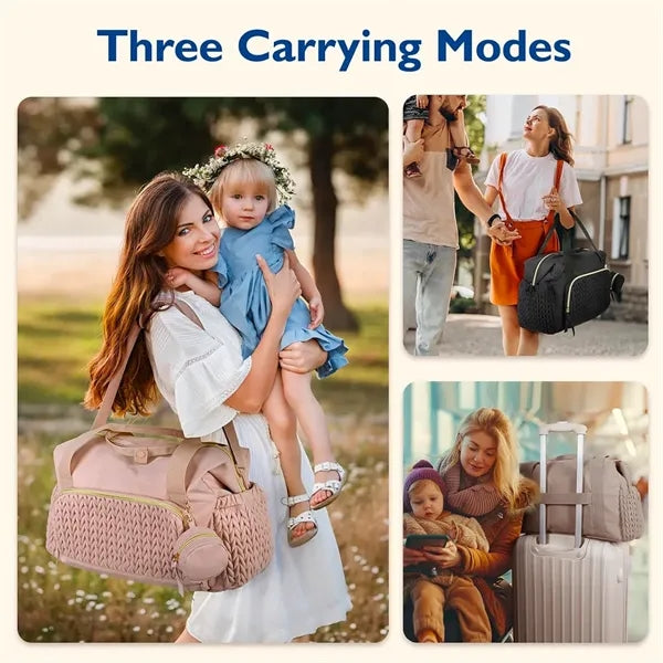 Baby Diaper Bag Tote Large Capacity for Nursing Essentials