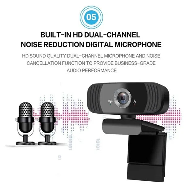 HD Video Webcam With Microphone