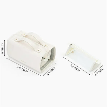 4 Detachable Multi Compartment Makeup Bag