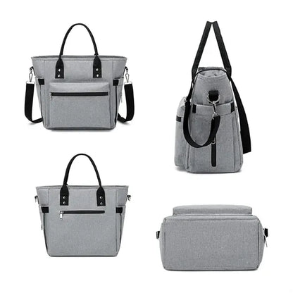 Oxford Waterproof Crossbody Insulated Lunch Cooler Bag