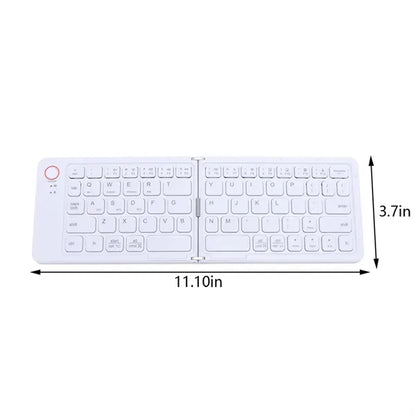 Foldable slim quiet travel laptop tablet bluetooth keyboard