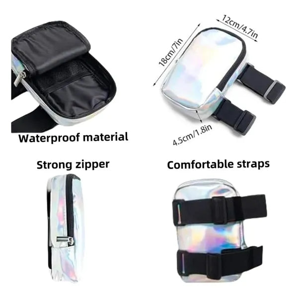 Thigh Bag Waist Pack with Adjustable Straps Rave  Festivals