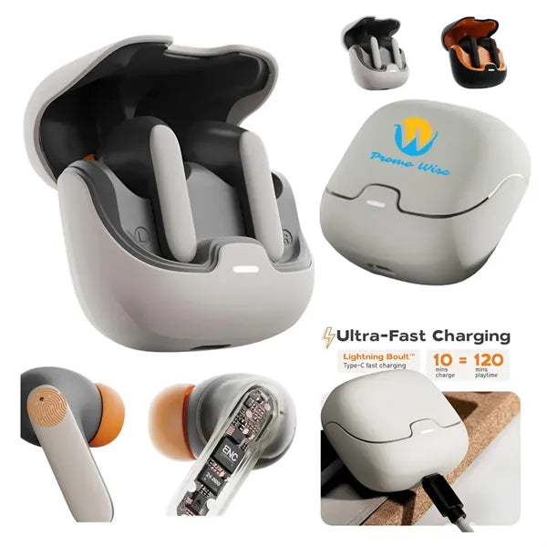 Noise-Cancelling Wireless Bluetooth Headphones Earbuds