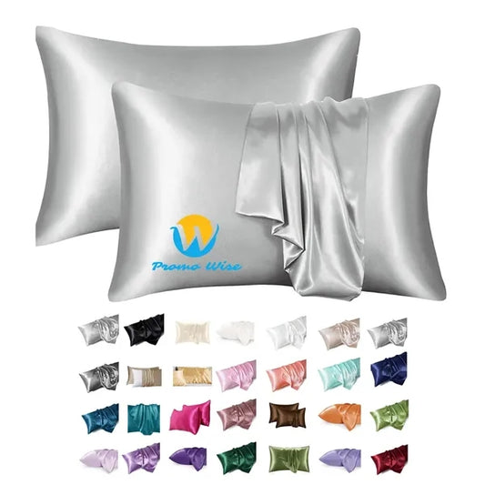 Standard Size Satin Pillow Cases 20x26-inches