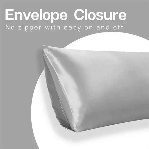 Standard Size Satin Pillow Cases 20x26-inches